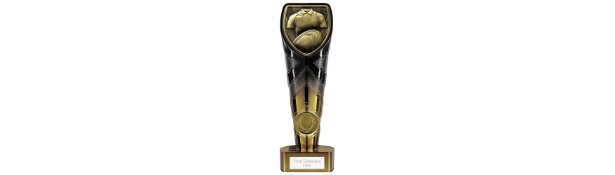 FUSION COBRA RUGBY AWARD - 4 SIZES - 15CM TO 22.5CM FUSION COBRA RUGBY AWARD - 4 SIZES - 15CM TO 22.5CM